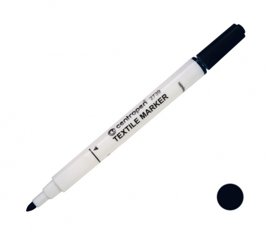 Popisovač CENTROPEN 2739 černý textil CENTROPEN, a.s.