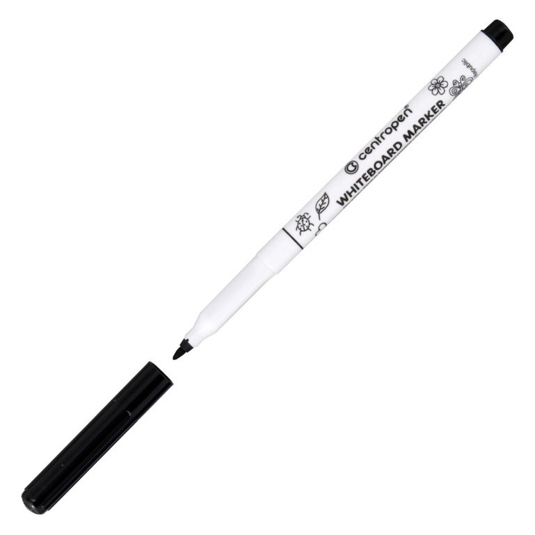 CENTROPEN Popisovač na bílou tabuli 2507 černý