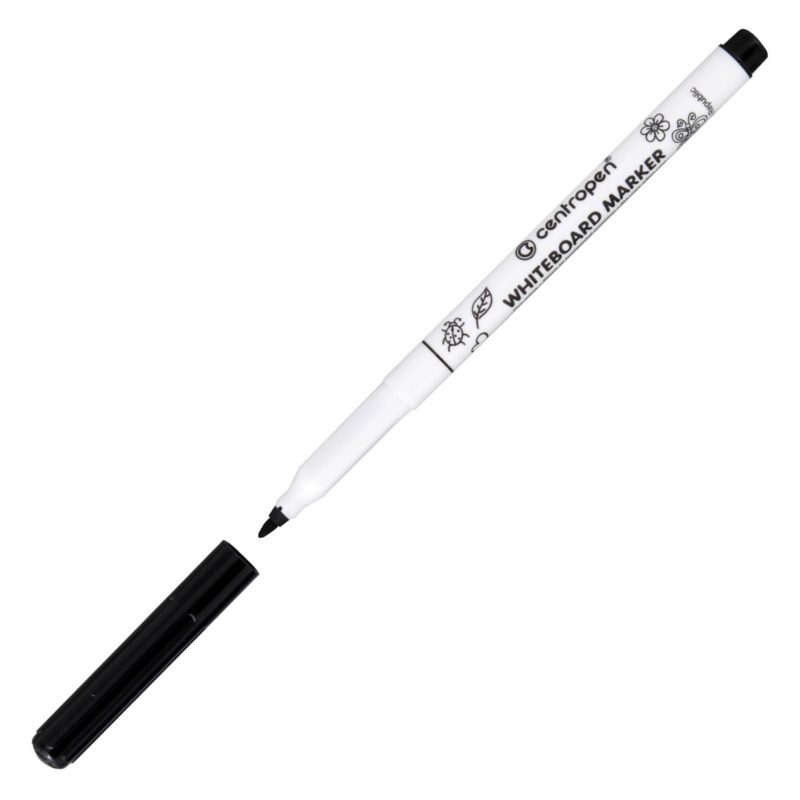 CENTROPEN Popisovač na bílou tabuli 2507 černý