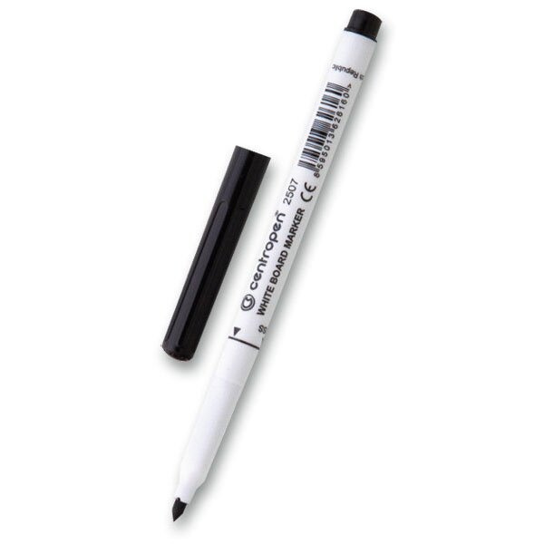 CENTROPEN Popisovač na bílou tabuli 2507 černý