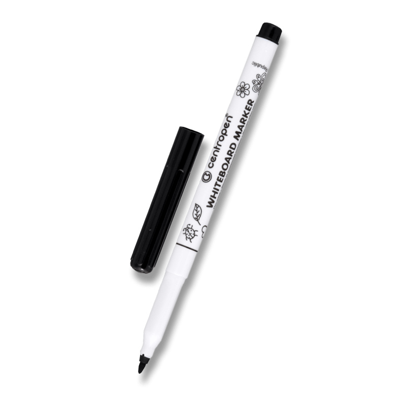 CENTROPEN Popisovač na bílou tabuli 2507 černý