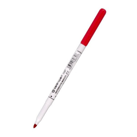 CENTROPEN Popisovač na bílou tabuli 2507 červený