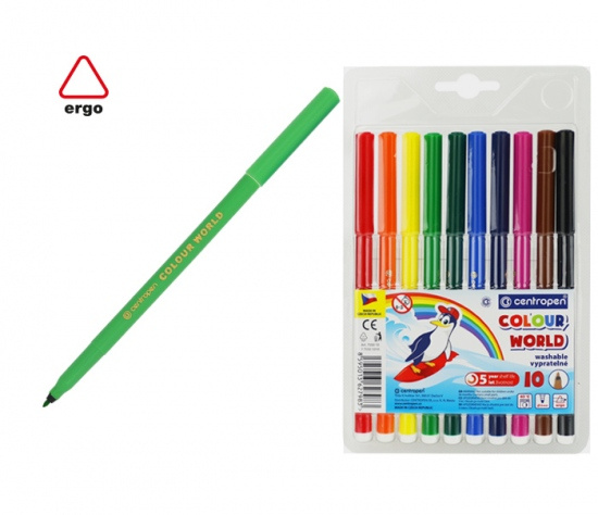 Centropen Colour World 7550 10 ks