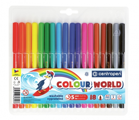 Fix CENTROPEN 7550/18 barev trojhranné CENTROPEN, a.s.
