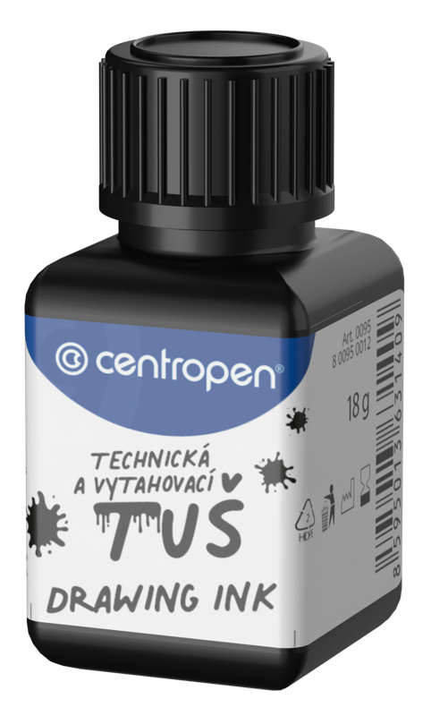 Tuš Centropen - 18 g, černá