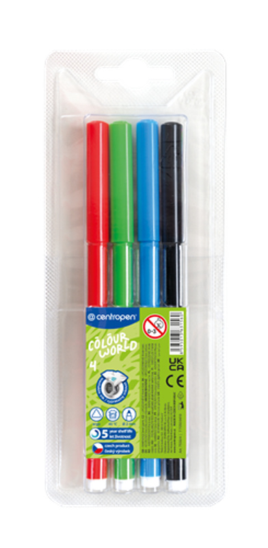 Fix CENTROPEN 7550/ 4 barvy trojhranné CENTROPEN, a.s.