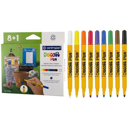 Arka Značkovač 2738/8+1 Decor pen