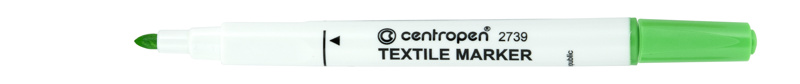 Popisovač CENTROPEN 2739 světle zelený textil CENTROPEN, a.s.