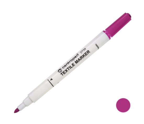 Popisovač CENTROPEN 2739 růžový textil CENTROPEN, a.s.
