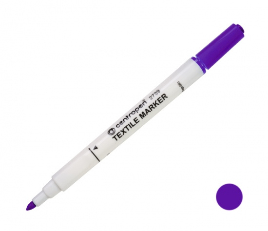 Popisovač CENTROPEN 2739 fialový textil CENTROPEN, a.s.