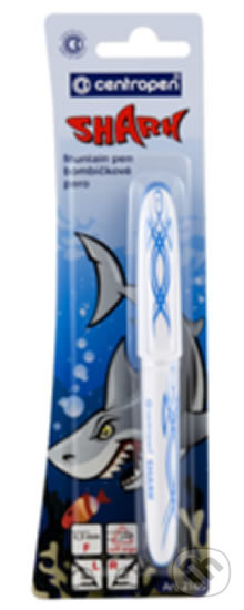 Plnicí pero Centropen SHARK 2166 - ergonomické, iridiový hrot F