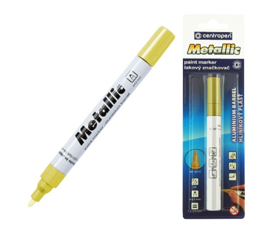Popisovač CENTROPEN 9210 LACKMARKER zlatý CENTROPEN, a.s.