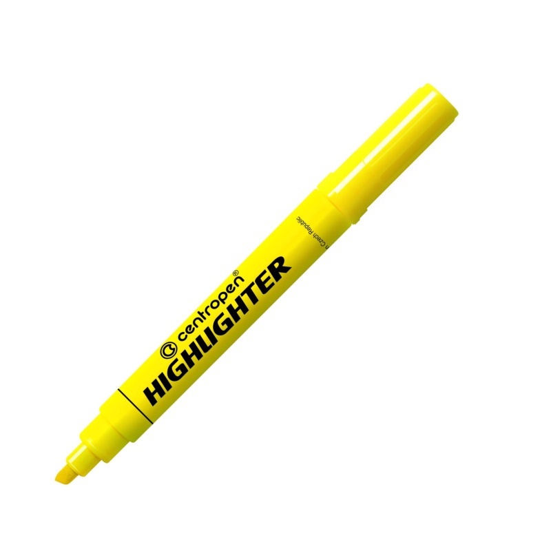 Zvýrazňovač Centropen 8552 (8852) žlutý CENTROPEN, a.s.