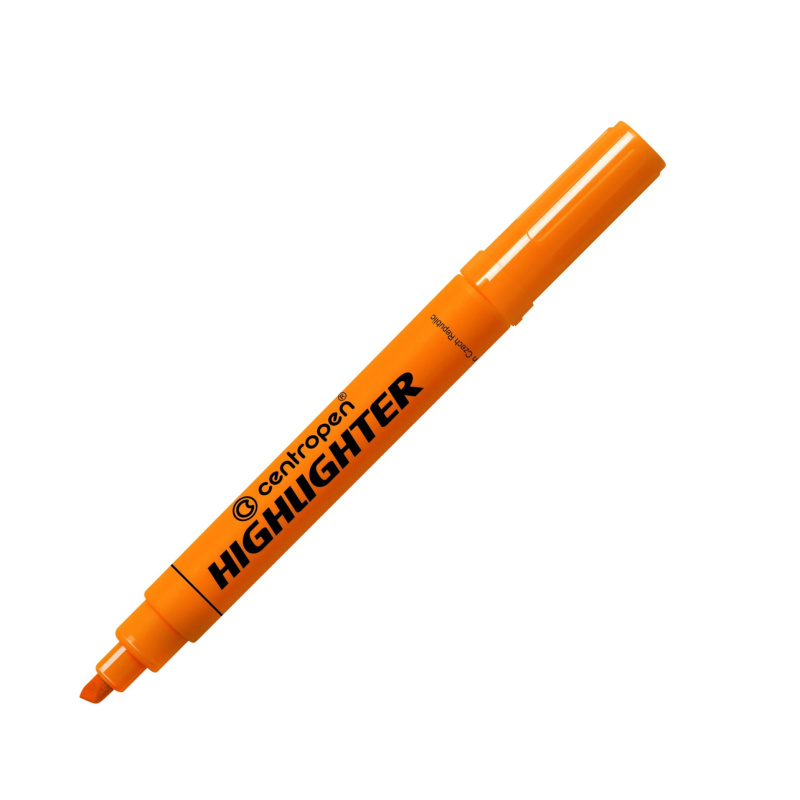 Zvýrazňovač Centropen 8552 (8852) oranžový CENTROPEN, a.s.
