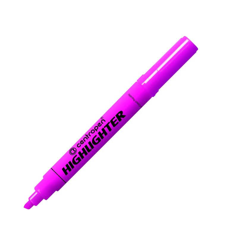 Zvýrazňovač Centropen 8552 (8852) růžový CENTROPEN, a.s.