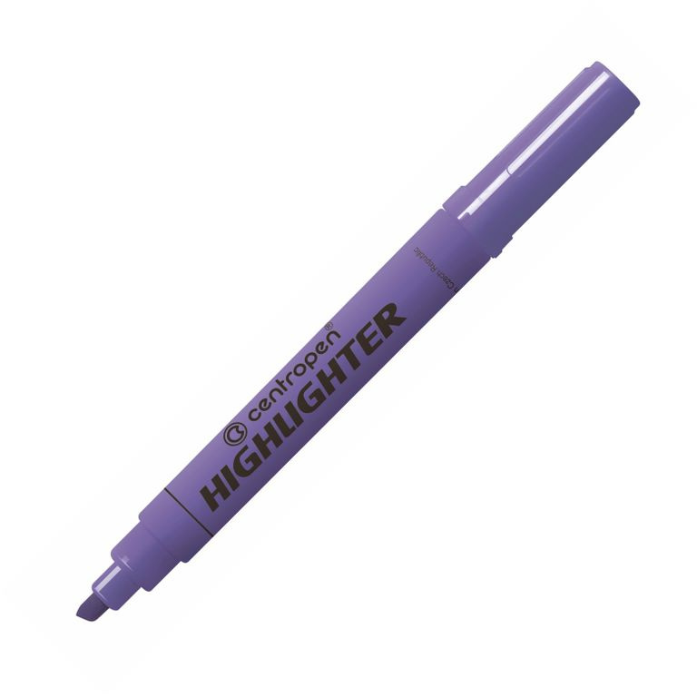 Zvýrazňovač Centropen 8552 (8852) fialový CENTROPEN, a.s.