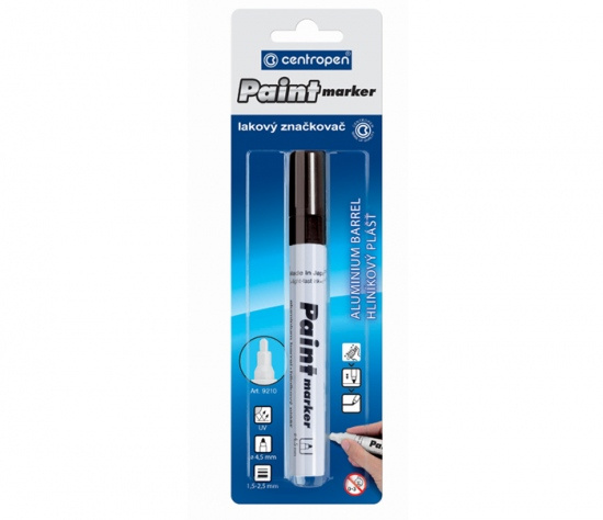 Popisovač CENTROPEN 9210 LACKMARKER černý CENTROPEN, a.s.