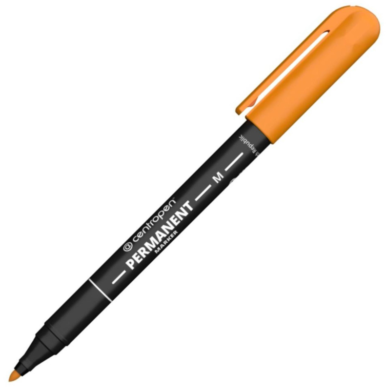 Permanentní popisovač Centropen 2846  - oranžový