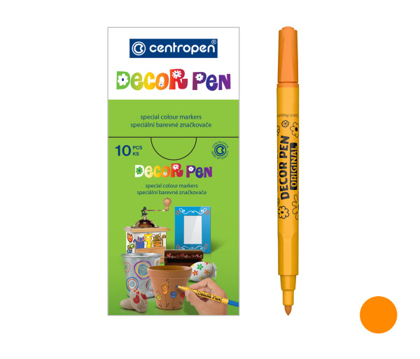 Centropen Decor pen 2738 - oranžový