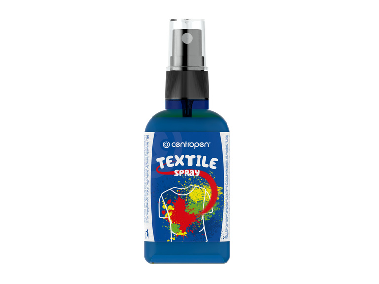 Centropen Barva na textil ve spreji 110 ml - modrá