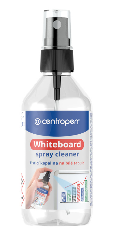 Čistící kapalina CENTROPEN na bílé tabule sprej 110ml CENTROPEN, a.s.