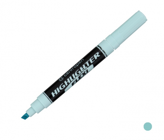 Zvýrazňovač Centropn 8542 Flexi, modrý pastelově CENTROPEN, a.s.