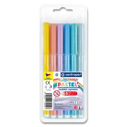 Fix CENTROPEN 7550/ 6 barev trojhranné PASTEL CENTROPEN, a.s.