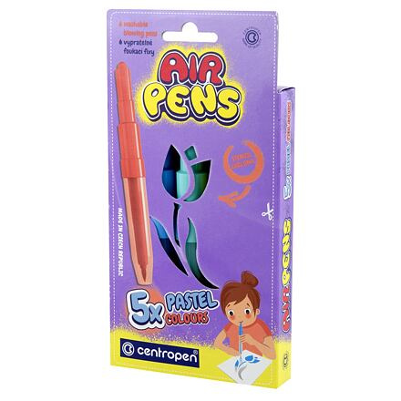 Foukací fixy CENTROPEN 1500/ 5 sada PASTEL CENTROPEN, a.s.