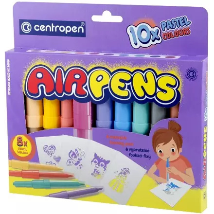 Foukací fixy CENTROPEN 1500/10 PASTEL CENTROPEN, a.s.