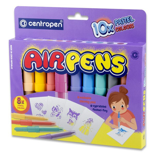 Foukací fixy CENTROPEN 1500/10 PASTEL CENTROPEN, a.s.