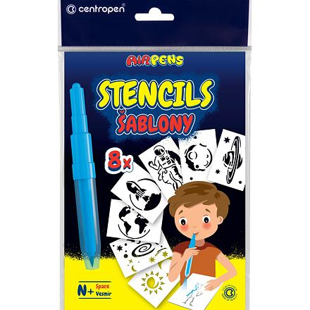 Šablony na foukací fixy Centropen set N+ CENTROPEN, a.s.