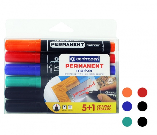 Popisovač Centropen 8566/5+1 sada CENTROPEN, a.s.