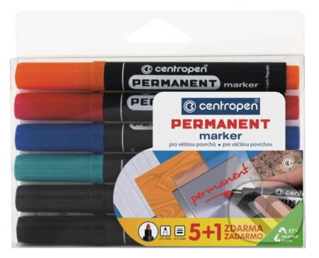 Popisovač Centropen 8566/5+1 sada CENTROPEN, a.s.