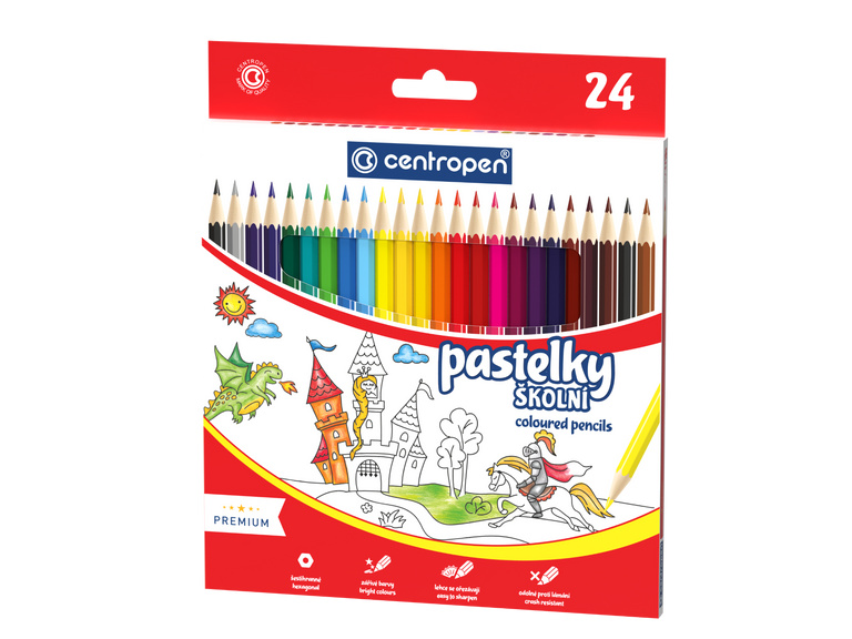 Pastelky CENTROPEN 9520 24 barev CENTROPEN, a.s.
