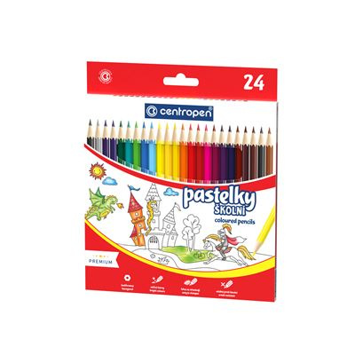 Pastelky CENTROPEN 9520 24 barev CENTROPEN, a.s.