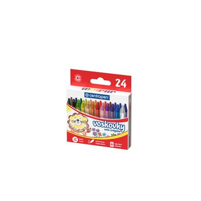 Centropen Voskovky kulaté 8 mm - 24 ks
