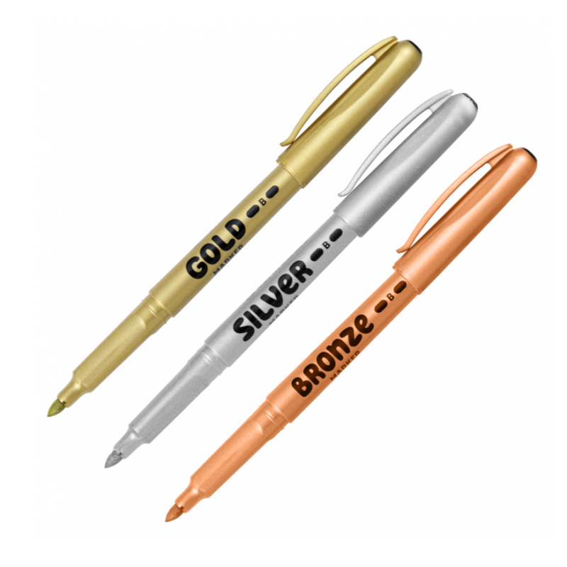 Popisovač CENTROPEN 2690/3 stříbrný+ zlatý + bronzový CENTROPEN, a.s.