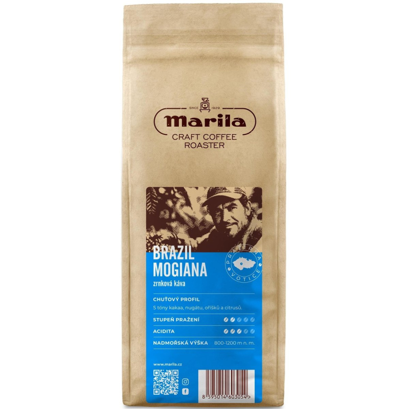 Marila Craft Brasil Mogiana zrnková káva