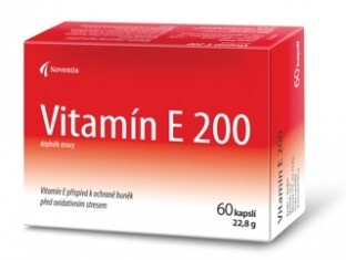 NOVENTIS Vitamin E 200 60 kapslí