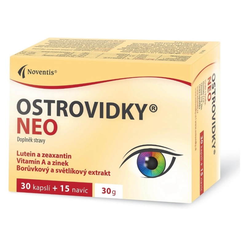 NOVENTIS Ostrovidky Neo 30+15 kapslí AKČNÍ balení