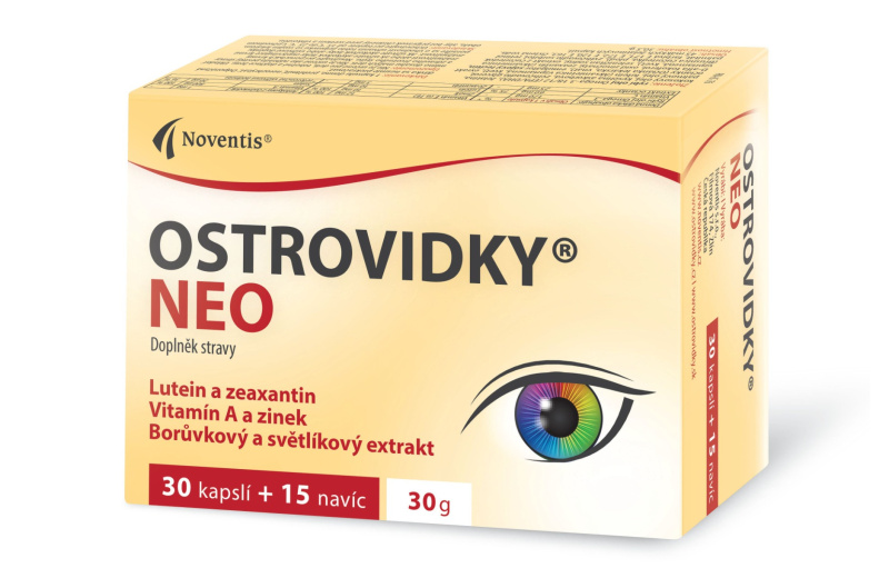 NOVENTIS Ostrovidky Neo 30+15 kapslí AKČNÍ balení