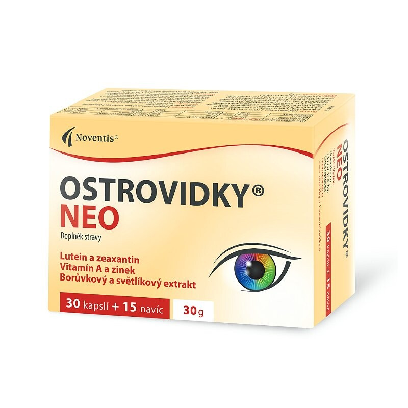 NOVENTIS Ostrovidky Neo 30+15 kapslí AKČNÍ balení