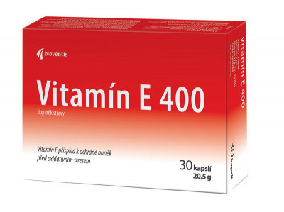 NOVENTIS Vitamín E 400 30 kapslí