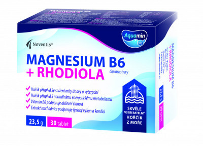 NOVENTIS Magnesium B6 + Rhodiola 30 tablet