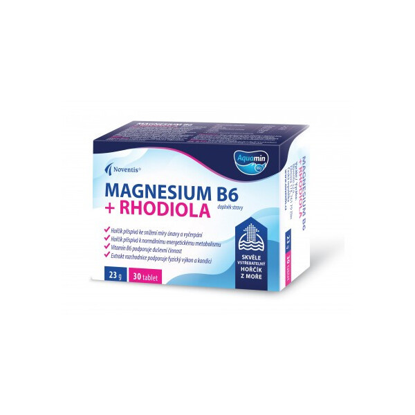 NOVENTIS Magnesium B6 + Rhodiola 30 tablet