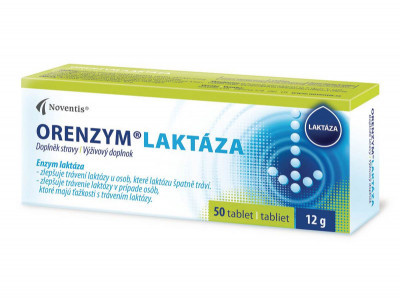 NOVENTIS Orenzym Laktáza 50 tablet
