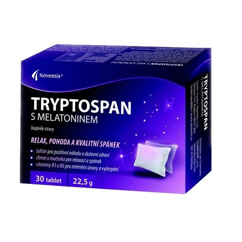Noventis Tryptospan s melatoninem 30 tablet