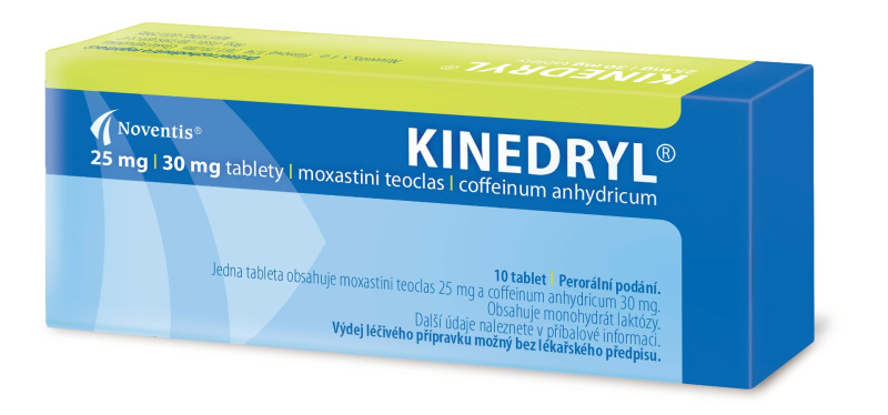 KINEDRYL 25MG/30MG Tableta 10