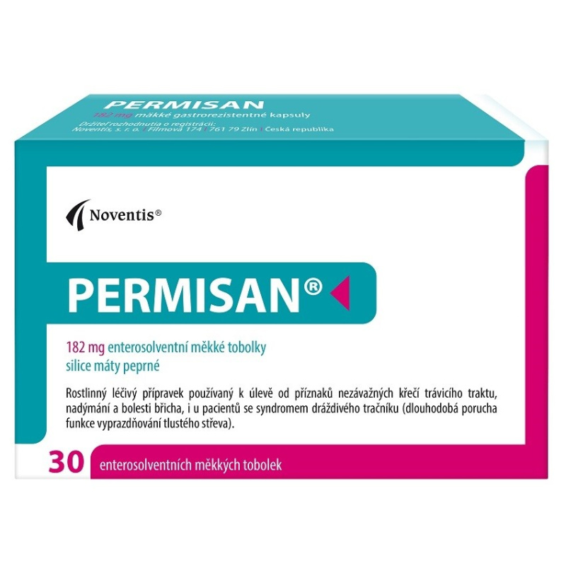 NOVENTIS  Permisan 182 mg 30 měkkých tobolek