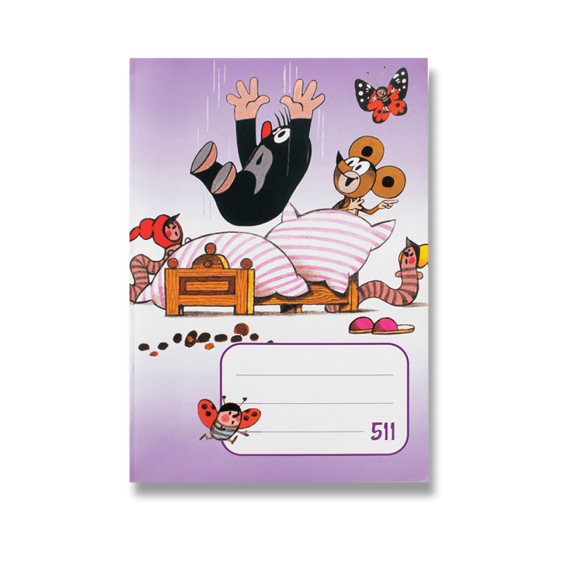 Školní sešit KRTEK 511 bezdřevý